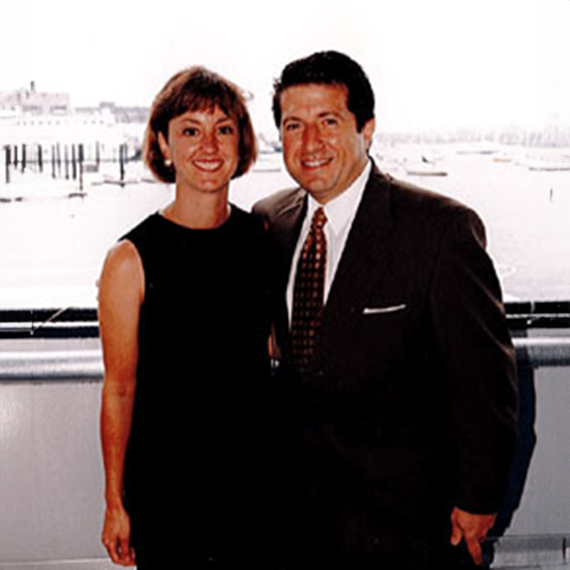 Francis and Colleen Acunzo in 1996